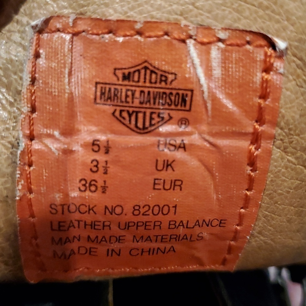 Harley Davidson moto boot - 5.5 - Picture 12 of 12